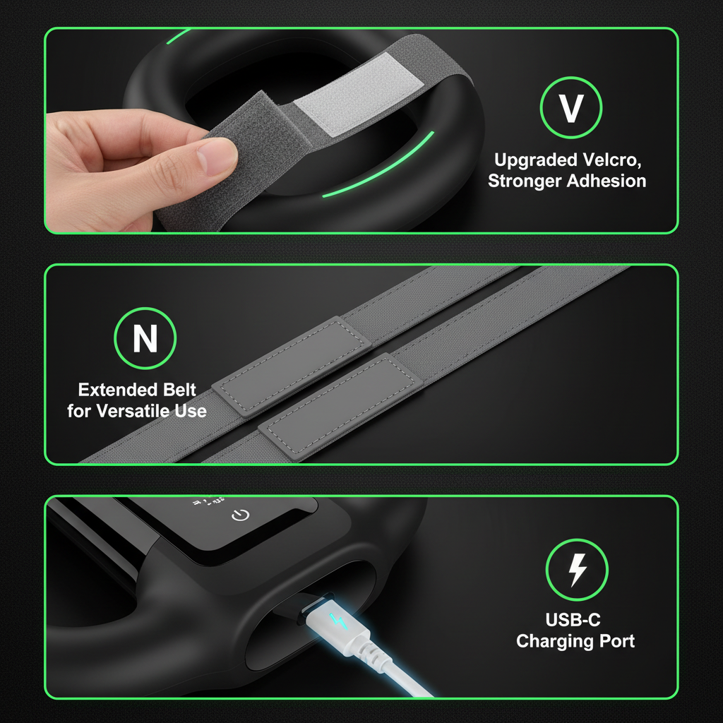 Revora FlexRing Pro features and charging